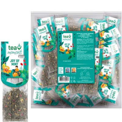 Чай Tea Moments Joy of Mint, пакет (2,2гх50пак) ягодно-травяной Чай Tea Moments Joy of Mint, пакет (2,2гх50пак) ягодно-травяной