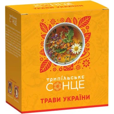 Чай Трави України, пакет (1,3гх20пак) травяной Чай Трави України, пакет (1,3гх20пак) травяной