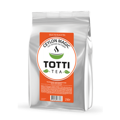 Чай Totti Tea Магия Цейлона (250г) черный 