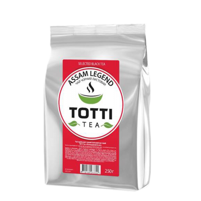 Чай Totti Tea Легендарний Ассам (250г) чорний 
