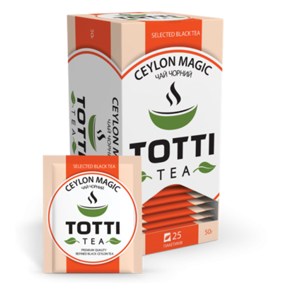 Чай Totti Tea Магия Цейлона (2грх25п) черный