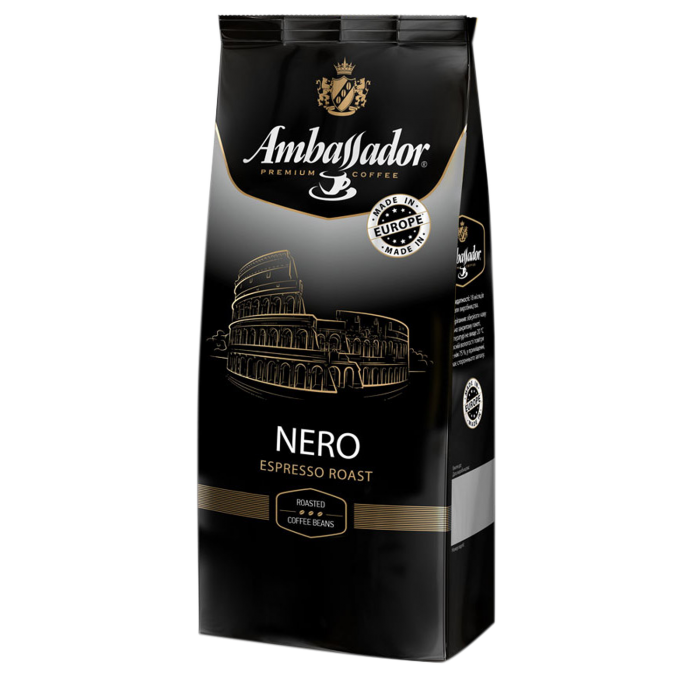 Кофе в зернах Ambassador Nero 1кг.