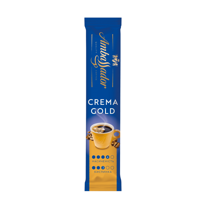 Кава розчинна Crema Gold 1,8г, стік