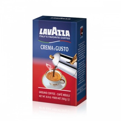Кава мелена Lavazza Crema & Gusto 250г.