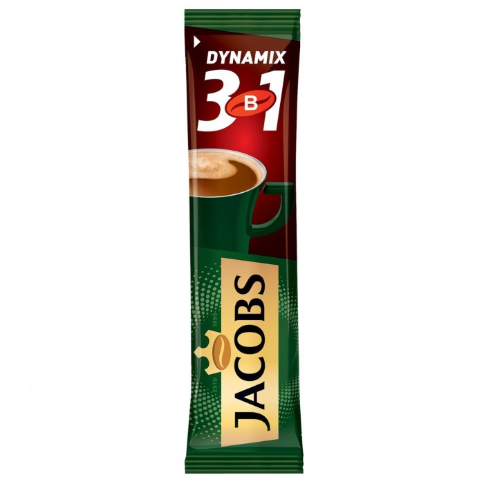 Напій кавовий розчинний Jacobs 3в1 Dynamix (12,5г)