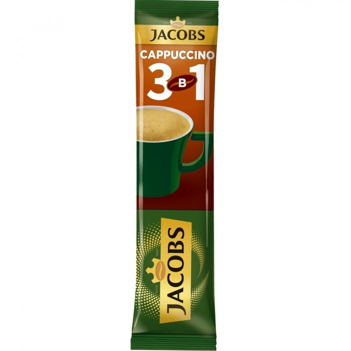 Напій кавовий розчинний Jacobs 3в1 Cappuccino (12,5г)