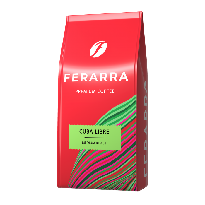 Кофе в зернах Ferarra Caffe Cuba Libre 1000г