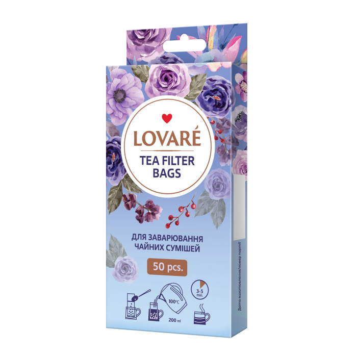 Фильтр-пакет для чая Lovare (50шт)