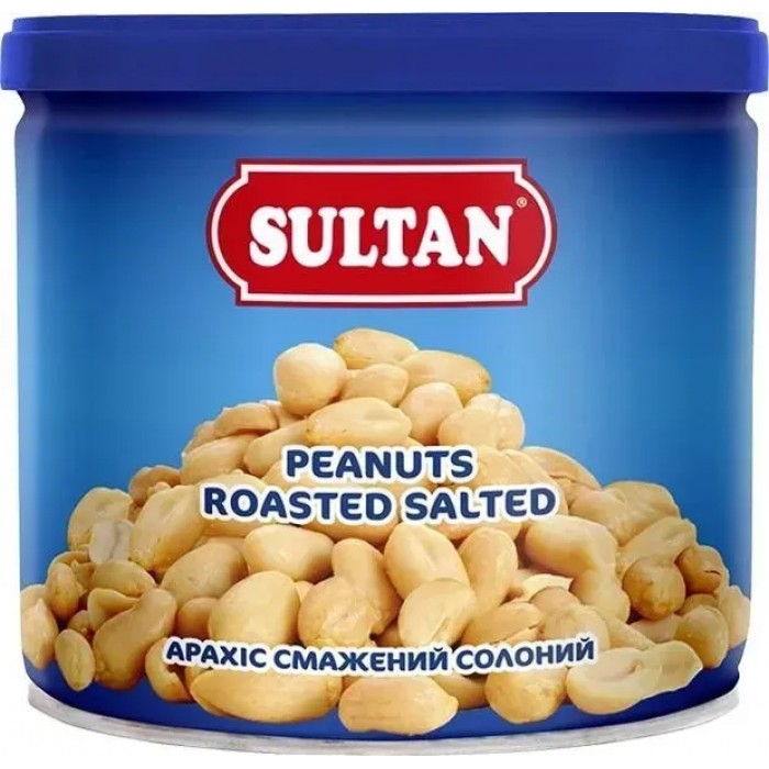 Арахис жареный, соленый, ж/б 120г