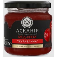 Мед-крем Журавлина 250г