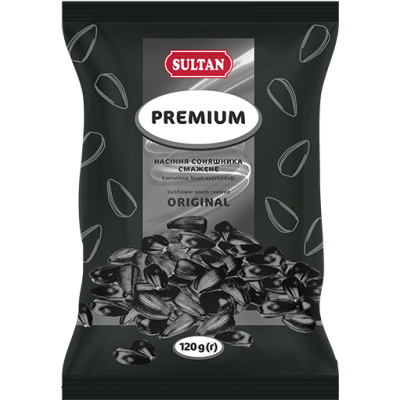 Семечки подсолнечника жареные Premium 120г