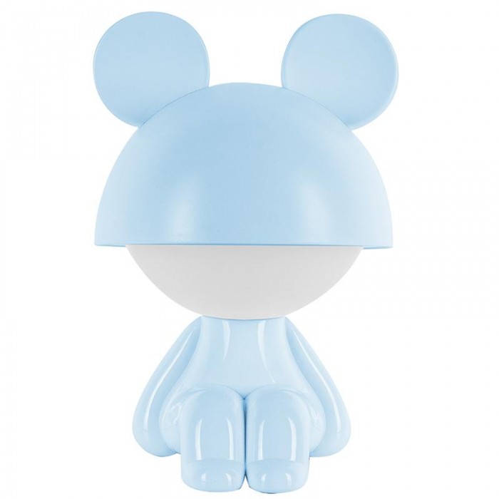Світильник-нічник LED з акумулятором Cute Mouse (блакитний)