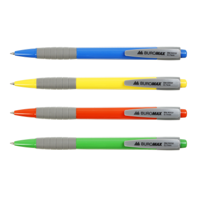 Ручка кулькова автоматична Fresh (синій) асорті bm.8202 (40)