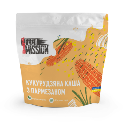 Каша кукурузная с пармезаном Food Mission 100г
