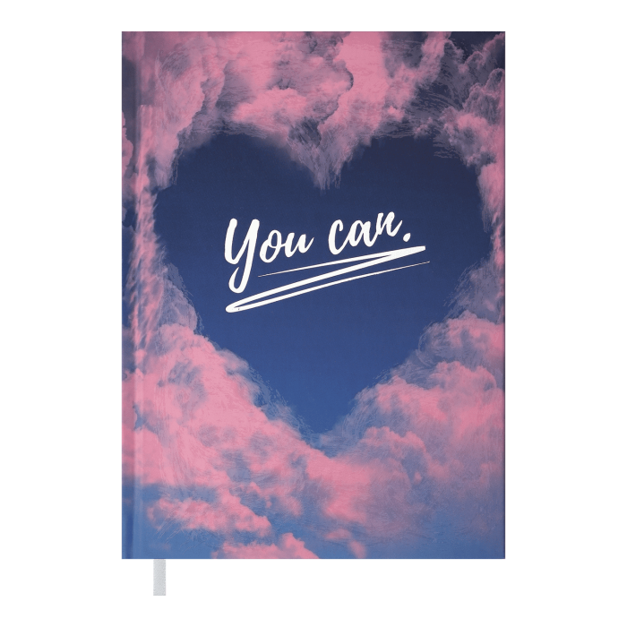 Щоденник недатований А5 Posh (рожевий) 288арк