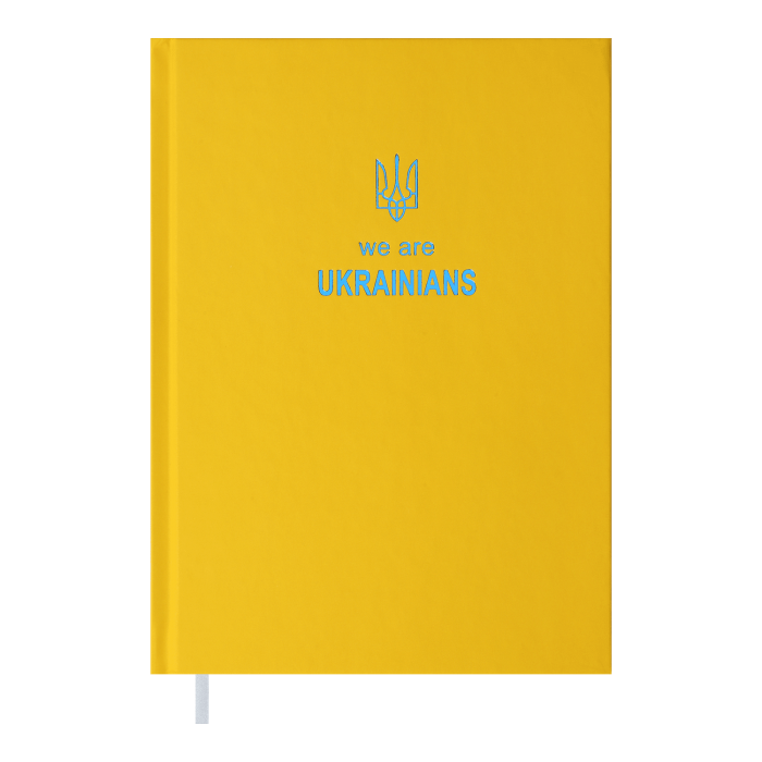 Ежедневник недатированный А5 Patriot (желтый) 288стр.