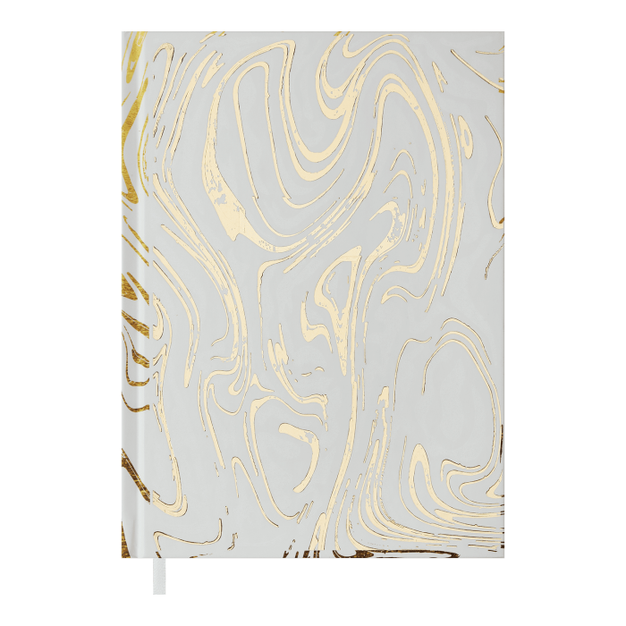 Щоденник недатований А5 Miracle (білий) 288арк