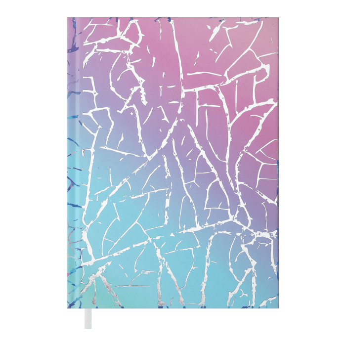 Щоденник недатований А5 Miracle (блакитний) 288арк