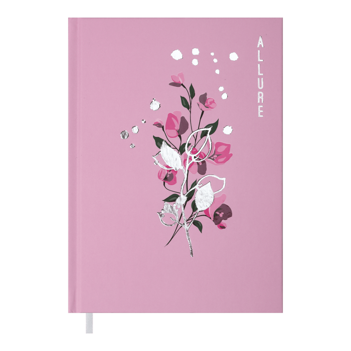 Щоденник недатований А5 Allure (рожевий) 288арк