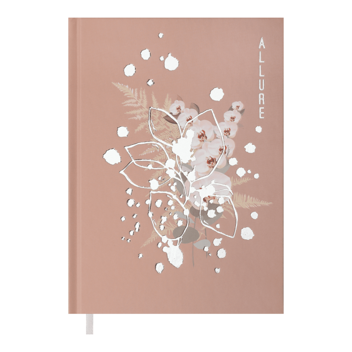Щоденник недатований А5 Allure (капучино) 288арк