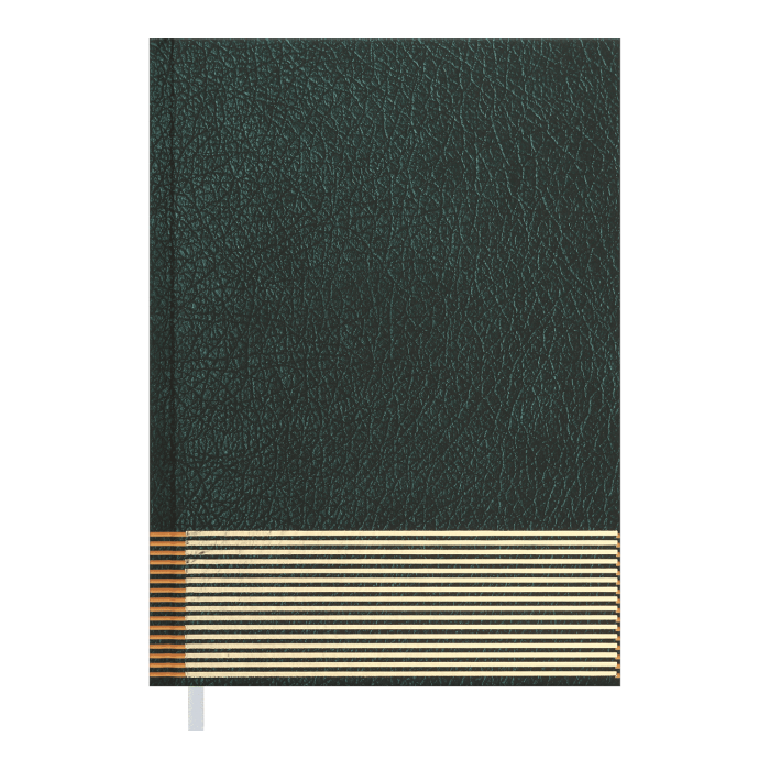 Щоденник недатований А5 Parallel (зелений) 228арк