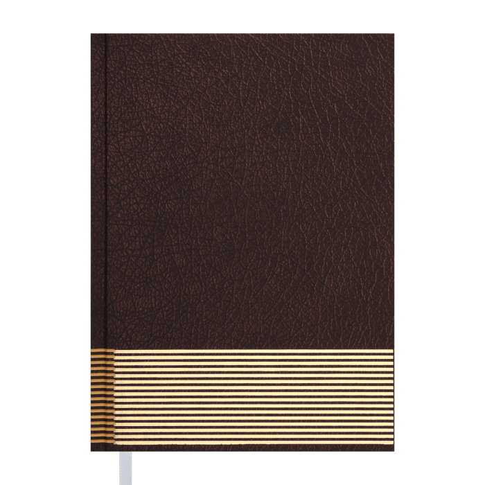 Щоденник недатований А5 Parallel (бордовий) 228арк