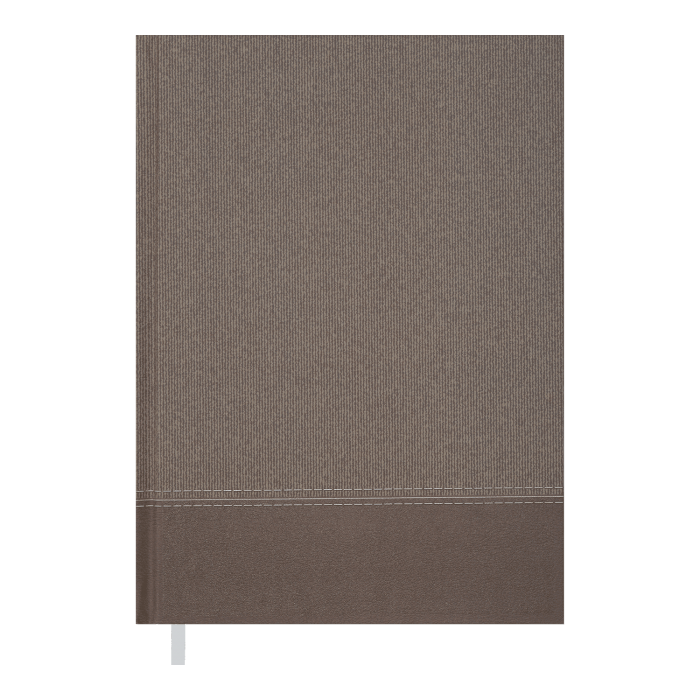 Щоденник недатований А5 Solid (капучино) 288арк