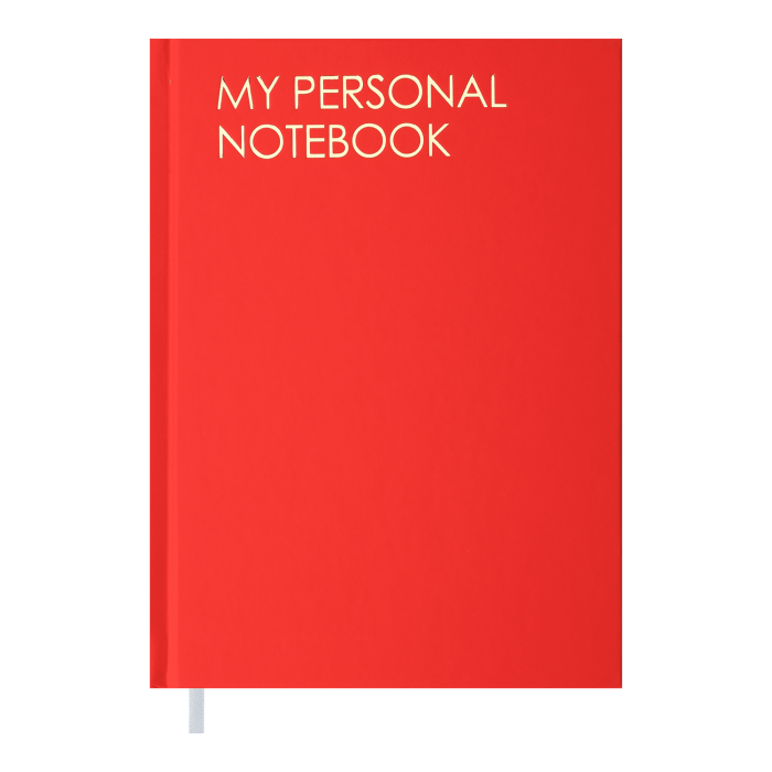 Щоденник недатований А5 Motivetion (червоний) 288арк.