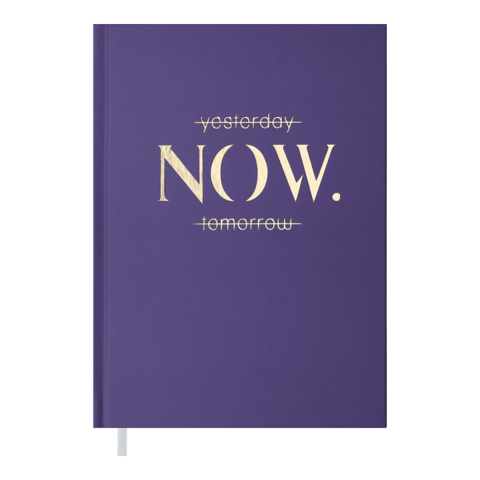 Щоденник недатований А5 Motivetion (лавандовий) 288арк.