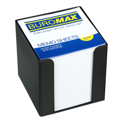 Бокс с бумагой для заметок (черный) bm.2290-01