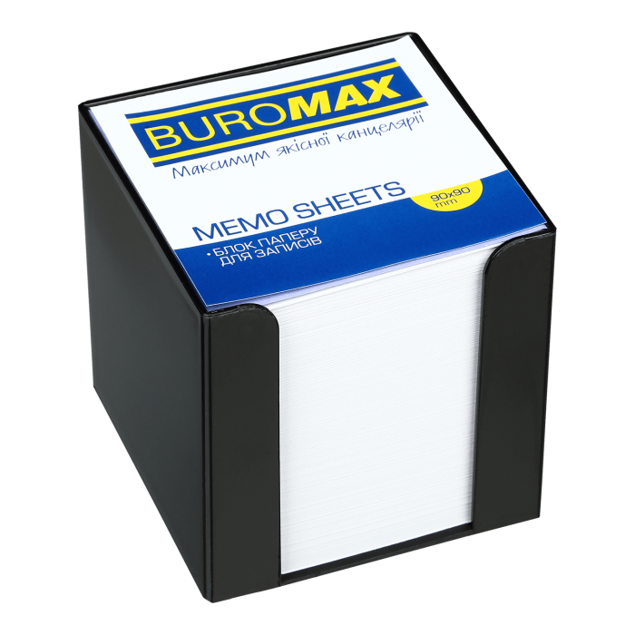 Бокс з папером для заміток (чорний) bm.2290-01