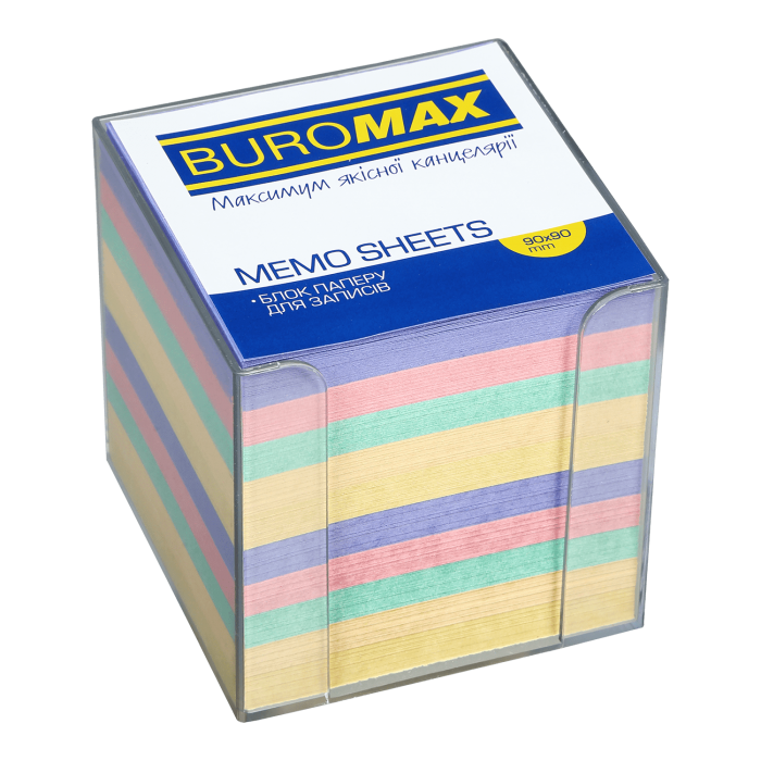 Бокс з папером для заміток (прозорий) bm.2291-03