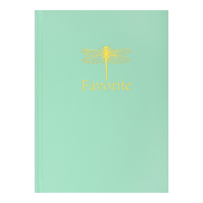 Зошит канцелярський Favourite Pastel А5, 96арк. клітинка, тверд. обкл. (м'ятний) 