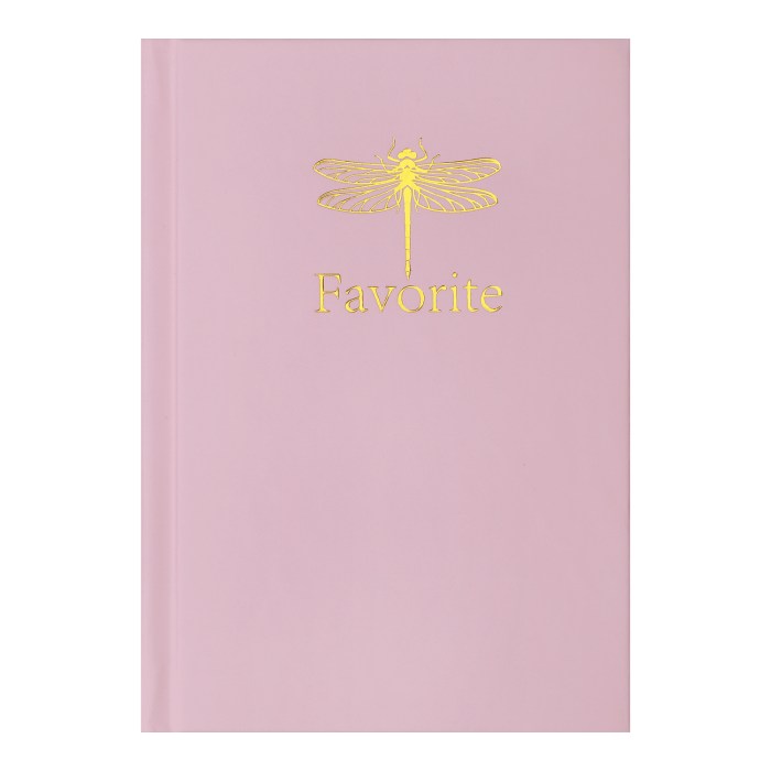 Зошит канцелярський Favourite Pastel А6, 96л. клітинка, тверд. обкл (рожевий) 