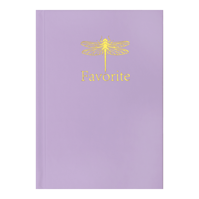 Зошит канцелярський Favourite Pastel А6, 96л. клітинка, тверд. обкл (бузковий) 