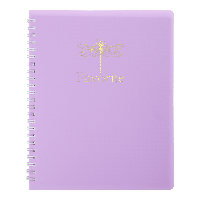 Зошит канцелярський Favourite Pastel В5, 80арк. клітинка (бузковий) 