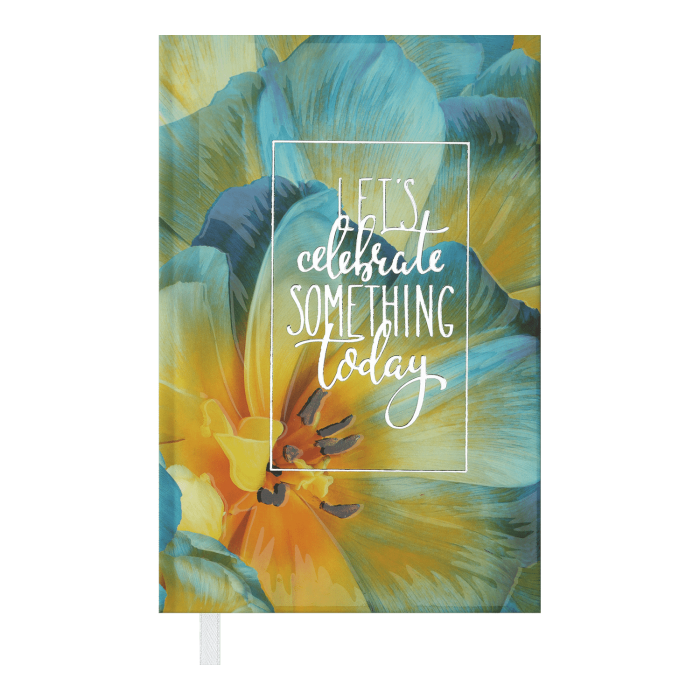 Щоденник недатований А6 Magic (блакитний) 288арк