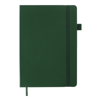 Блокнот діловий Brief А5, 96арк. зелений (клітинка) BM.295104-04