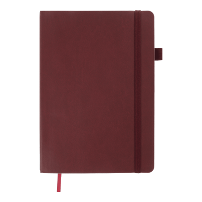 Блокнот діловий Brief А5, 96л. темно-червоний (лінія) BM.295204-13