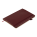 Блокнот діловий Brief А5, 96л. темно-червоний (лінія) BM.295204-13