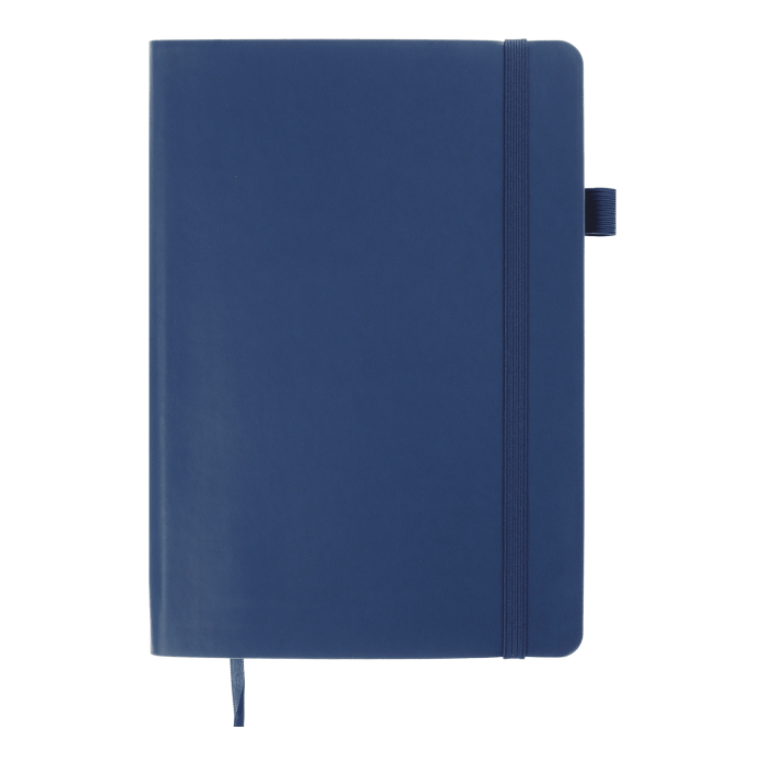 Блокнот діловий Brief А5, 96арк. синій (крапка) BM.295304-02