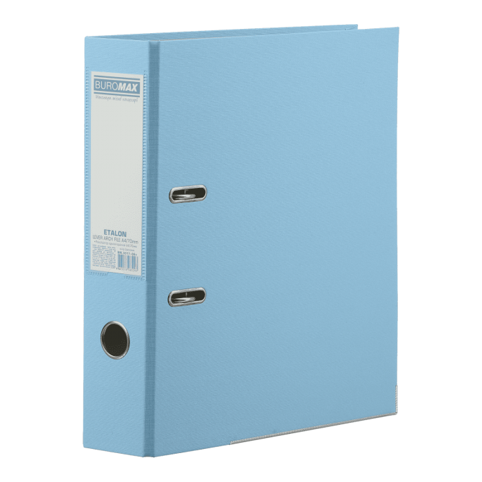 Реєстратор односторонній А4 Etalon Pastel (7см) бірюзовий