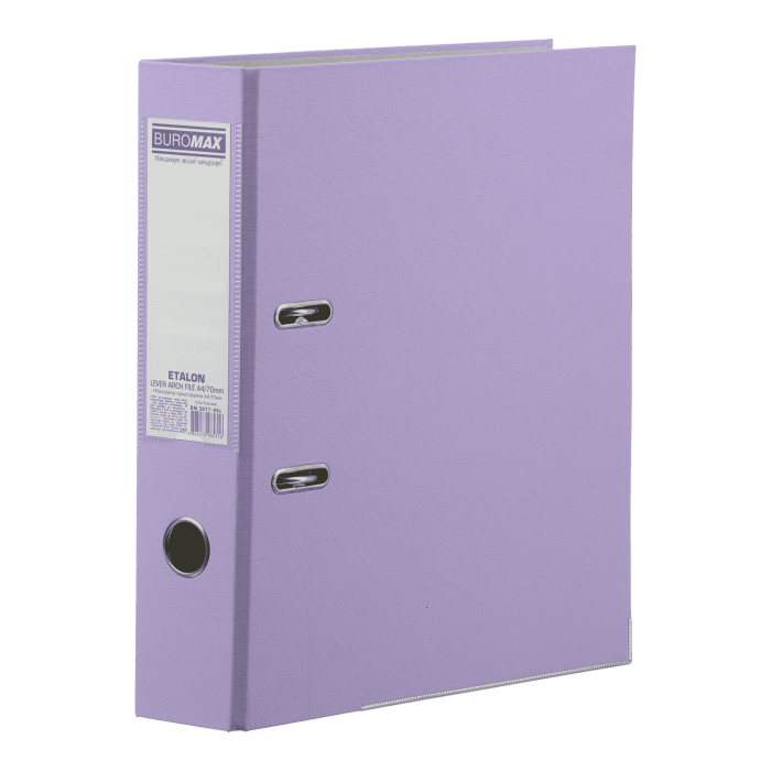 Реєстратор односторонній А4 Etalon Pastel (7см) бузковий