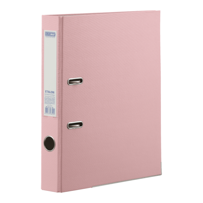 Реєстратор односторонній А4 Etalon Pastel (5см) рожевий