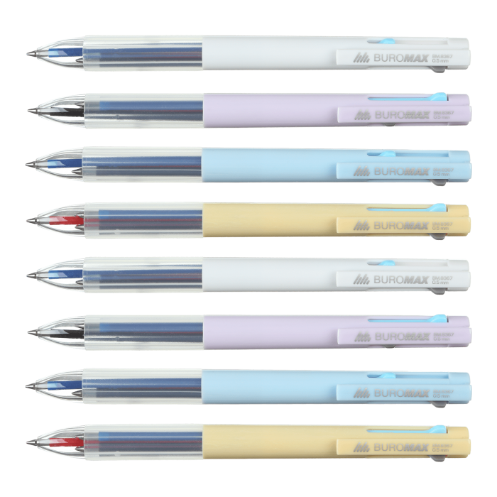 Ручка гелева автоматична (3 в 1) BM.8367