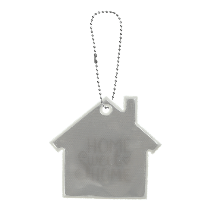 Підвіска світловідбиваюча з ланцюжком "Будиночок"