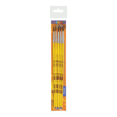 Набір пензлів SMART Line, поні круглий №1,2,3,4,5 (5шт.) ZB.6963PR-4