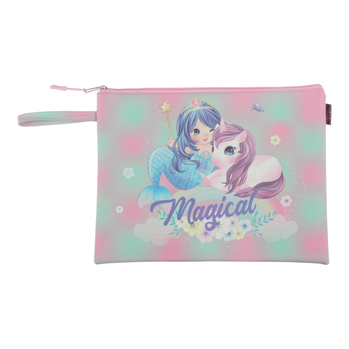 Папка Єдиноріг А4 (34х26х1см) на блискавці