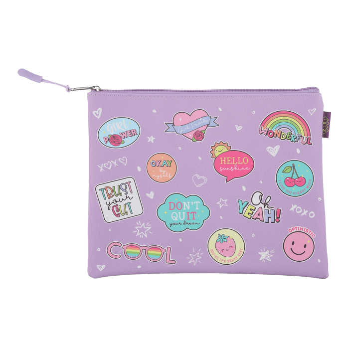 Папка Емоджі А5 (25,5х21х1см) на блискавці