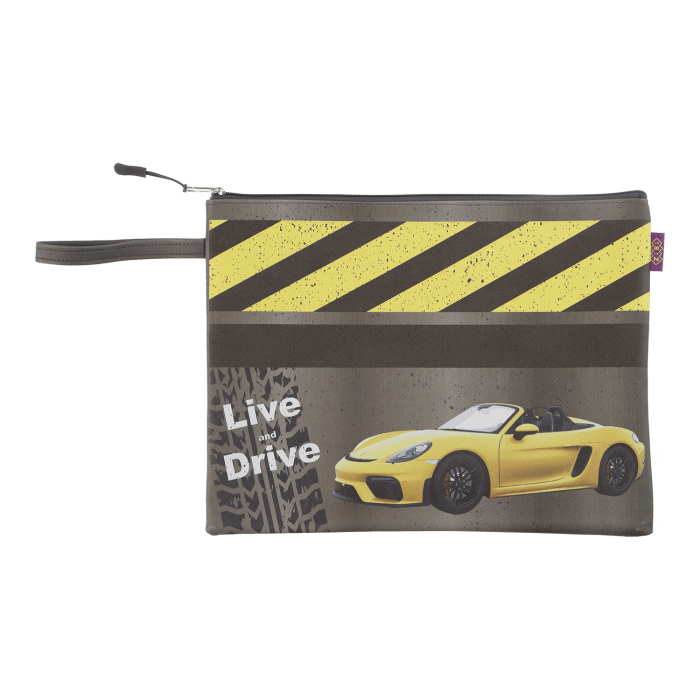 Папка Машинка А4 (34х26х1см) на блискавці